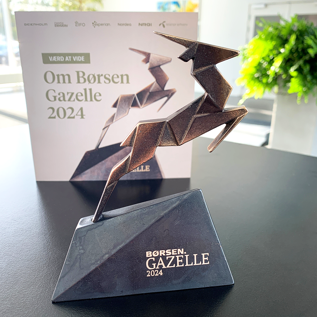 Børsen Gazelle statuette 2024